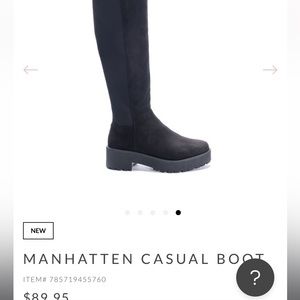 Dirty Laundry by Chinese Laundry over the knee boots